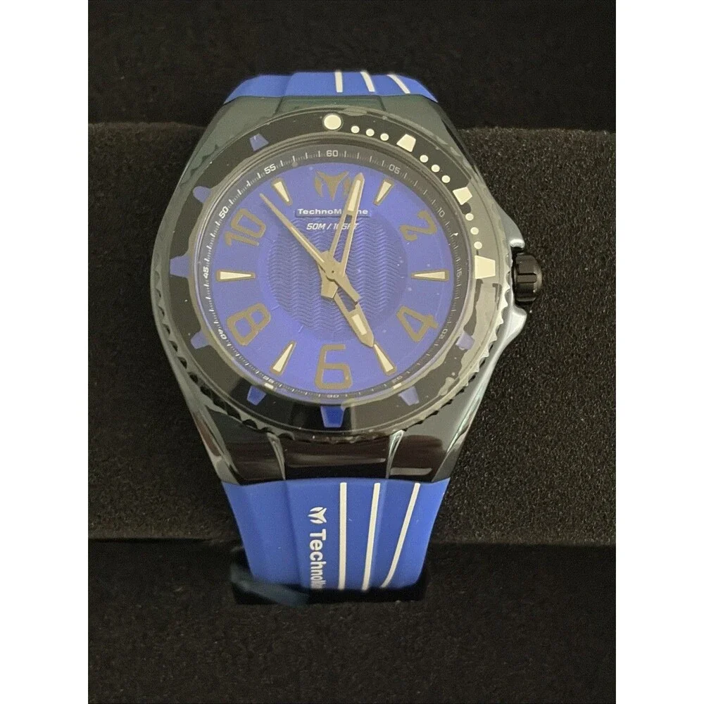 Invicta TechnoMarine Racing Legends Watch 44mm Blue White Quartz TM-525012 NEW
